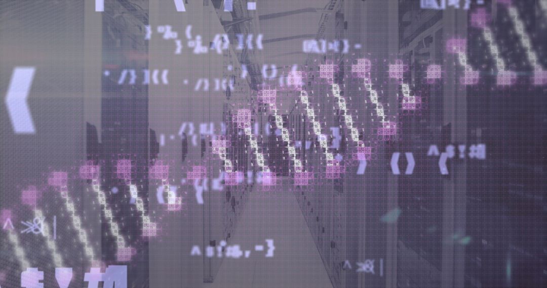 Digital DNA Communication in Computer Server Room