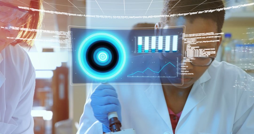 Diverse Female Scientists Engaged in Cutting-edge Research