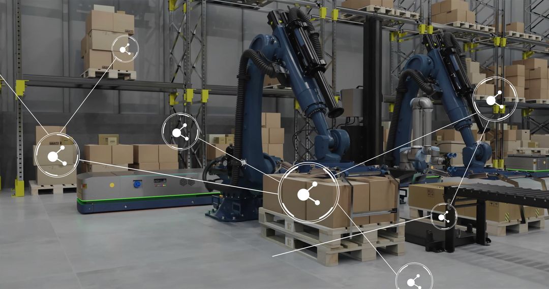 Network-Integrated Robotics in Automated Warehouse