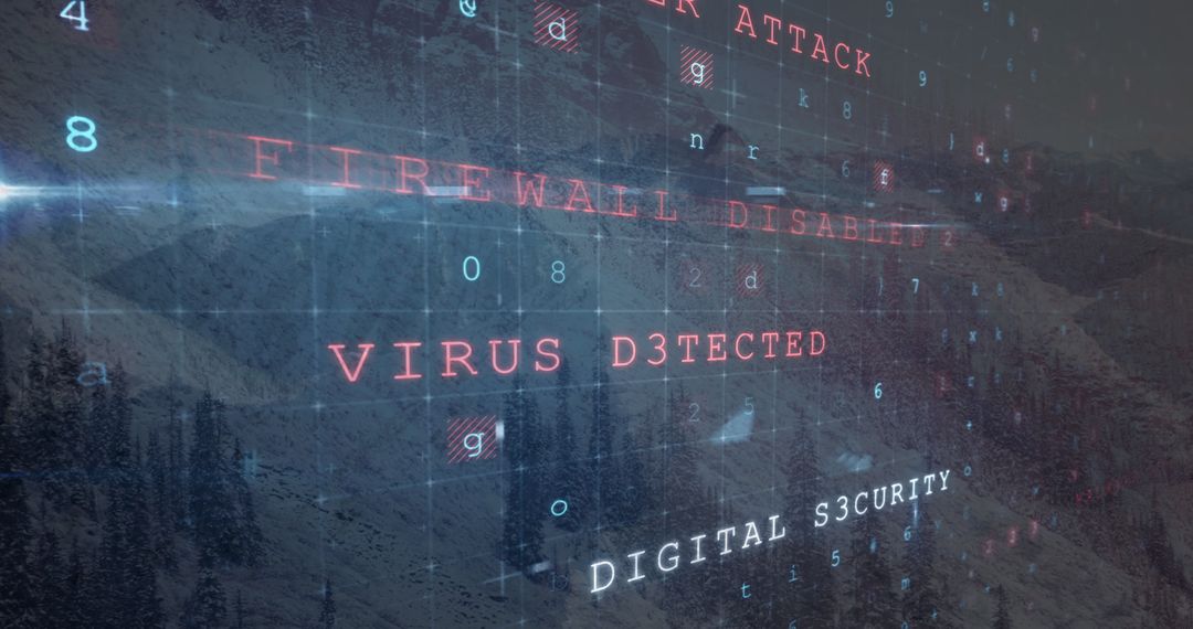 Cyber Attack Digital Surveillance in Misty Landscape