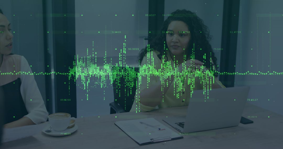 Financial Data Analysis with Diverse Professionals in Office