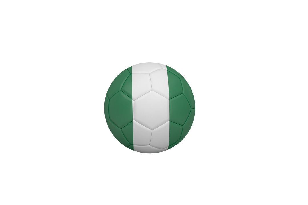 Transparent Soccer Ball with Nigeria Flag Pattern - Download Free Stock Images Pikwizard.com