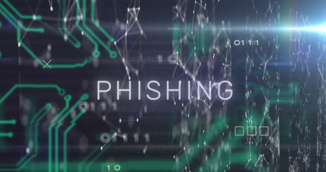 Phishing Alert with Futuristic Cybersecurity Design