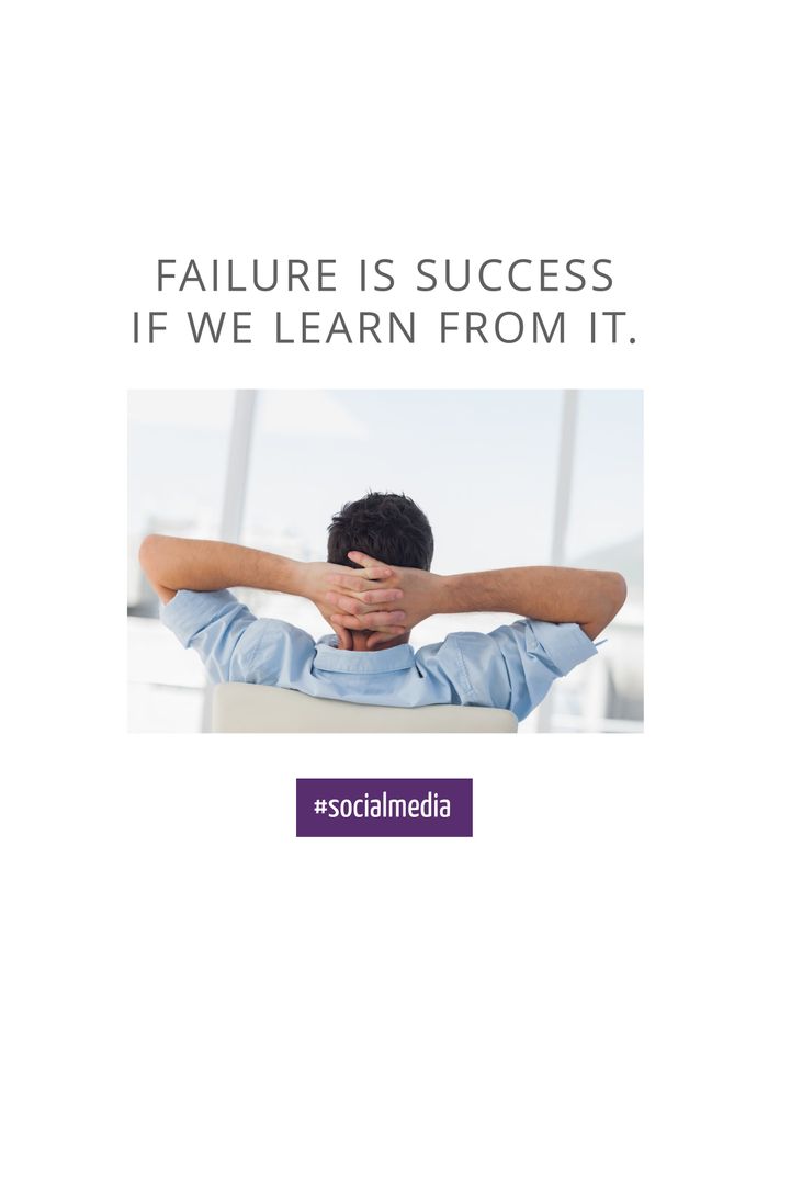 Reflective Inspirational Quote with Relaxing Individual