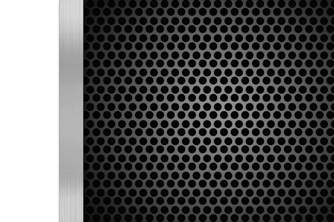 Transparent Circular Pattern on Industrial Gray Background