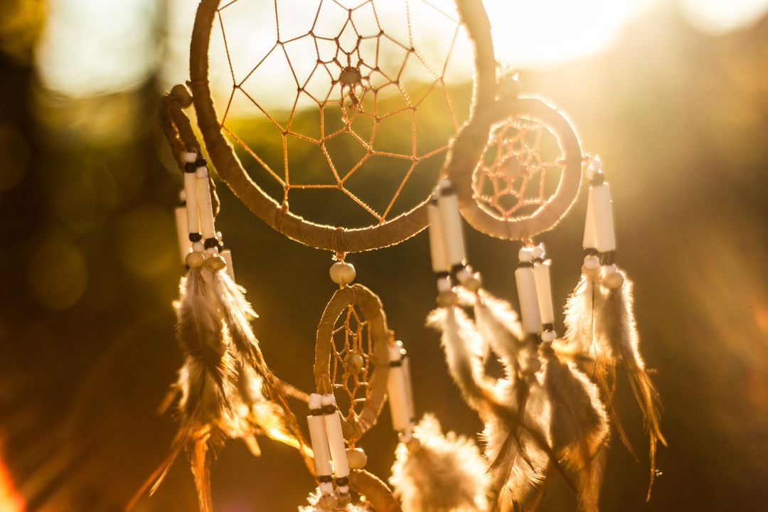 Brown and White Dream Catcher - Free Images, Stock Photos and Pictures on Pikwizard.com