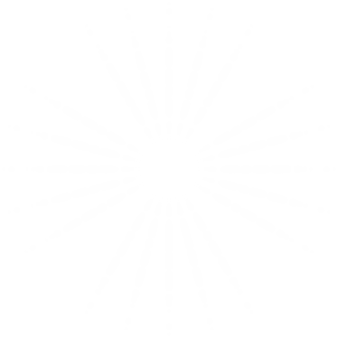 Abstract White Radial Burst Transparent Shape