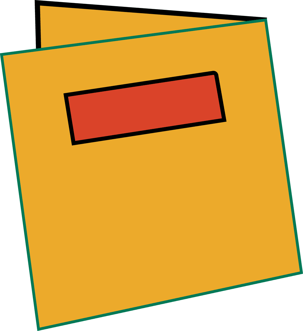 Minimalist Geometric Design with Transparent Background Art