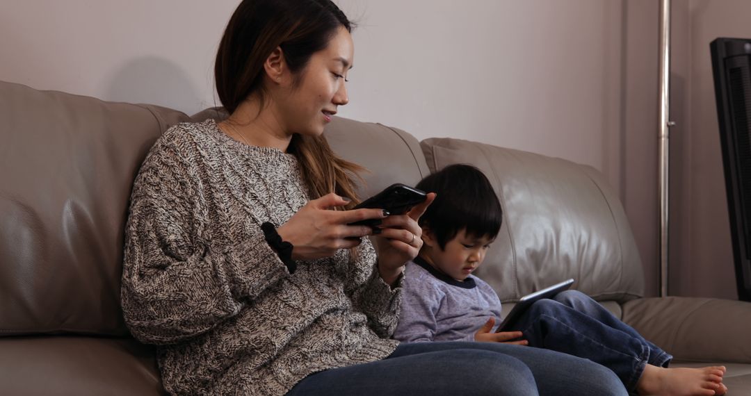 Asian Family Bonding with Digital Devices at Home