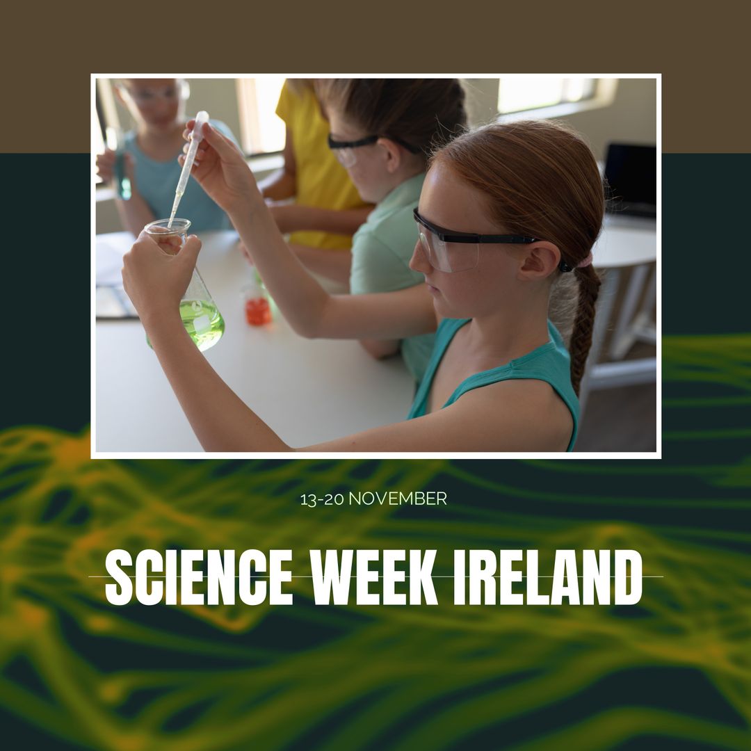 Children Performing Science Experiments for Ireland Science Week