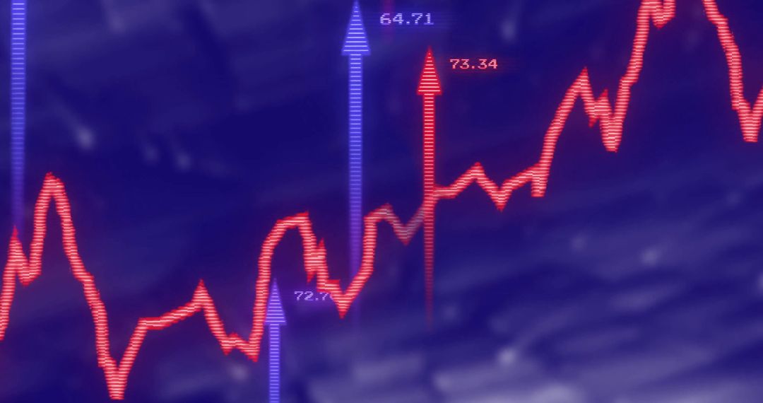 Financial Data Analytics Showing Growth Trends