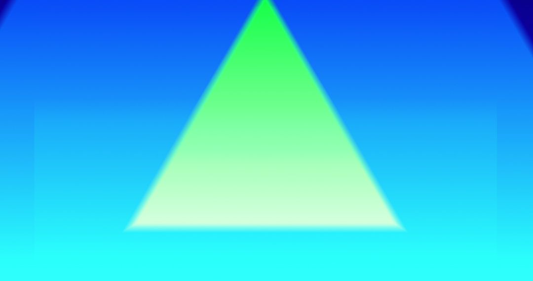 Colorful Neon Kaleidoscope Triangles with Stunning Repetition