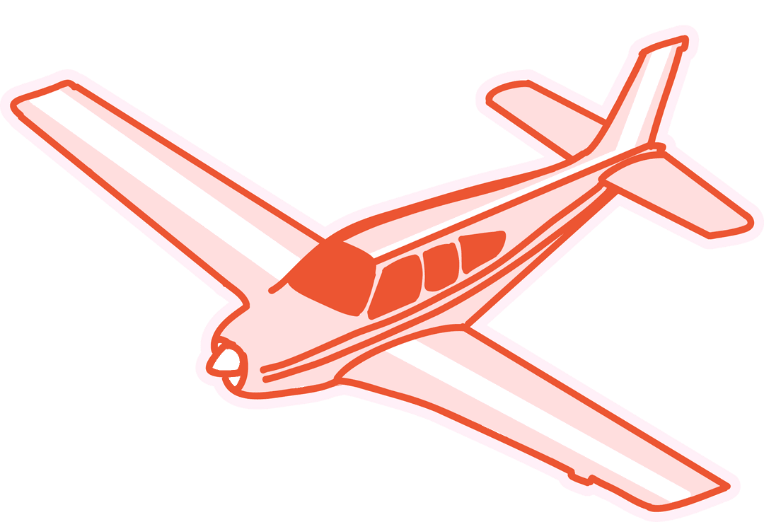 Transparent Vector Illustration Light Aircraft Icon