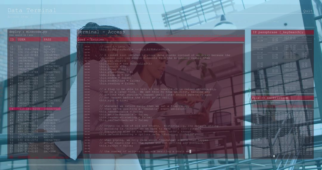 Engineers Collaborating Over Code in Modern Office