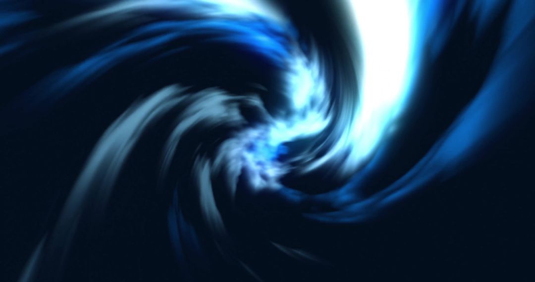 Abstract Bats with Glowing Blue Light Trails