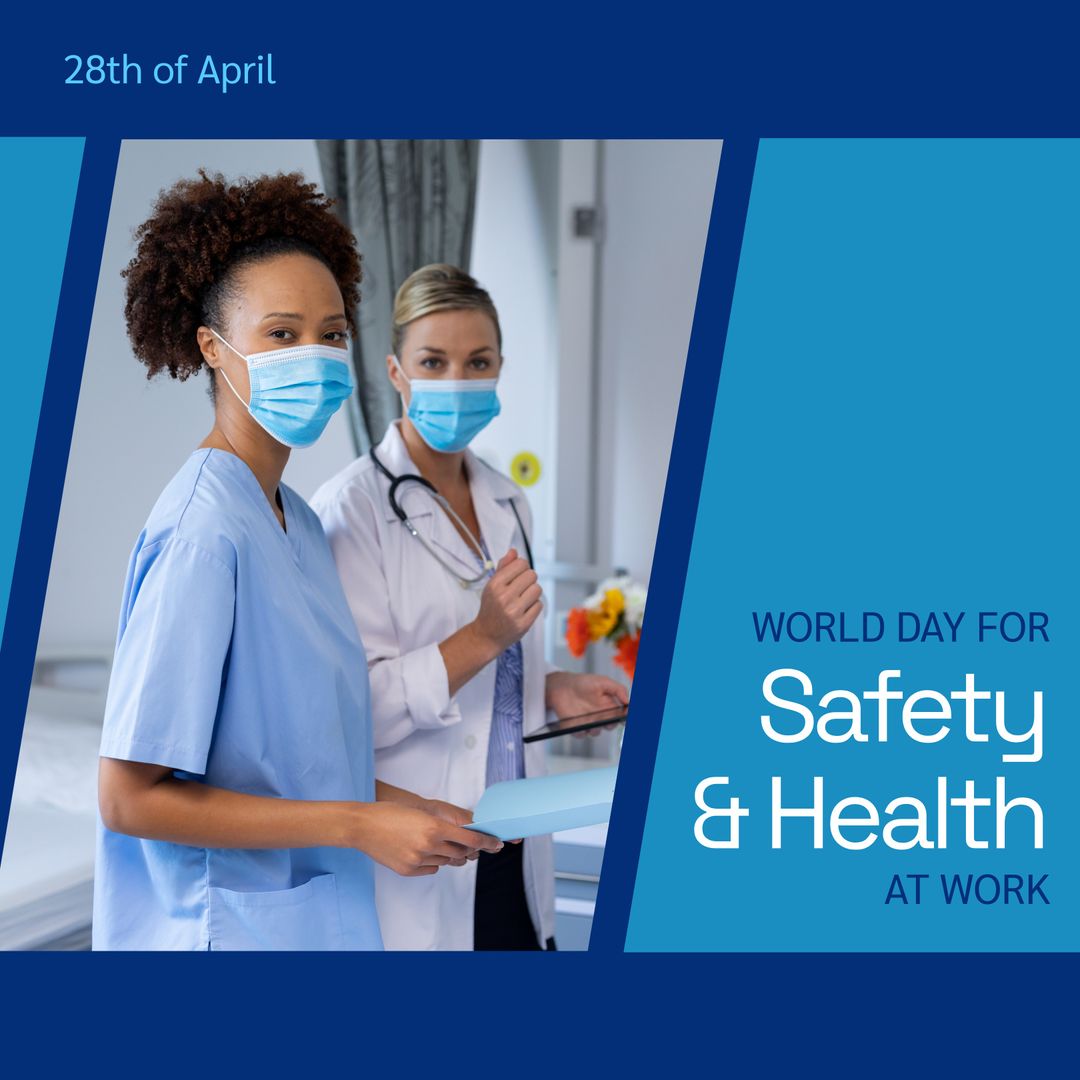 Healthcare Professionals Emphasizing Workplace Safety