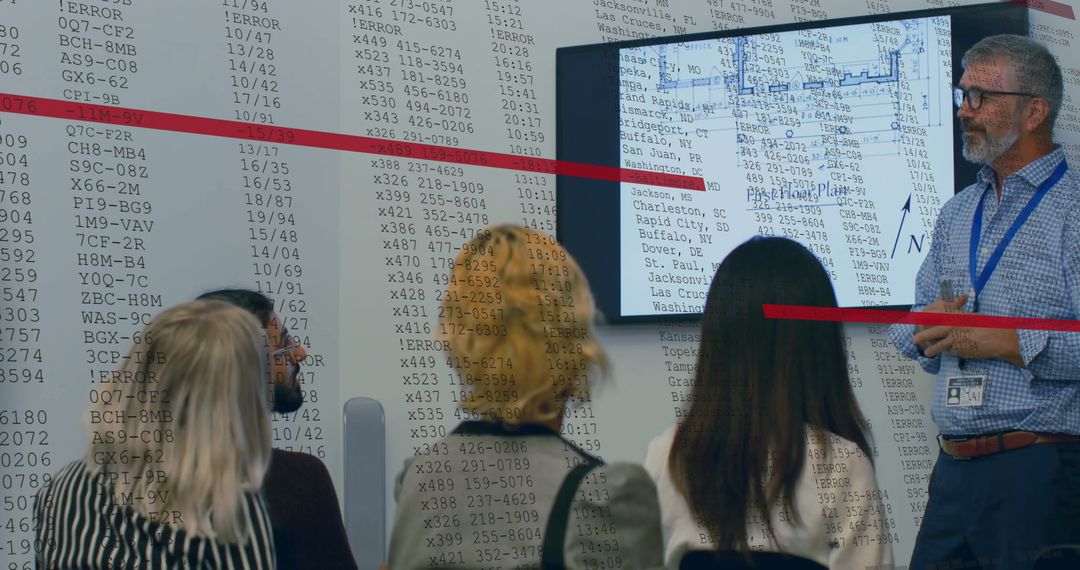 Financial Data Processing with Business Professionals in Office Setting