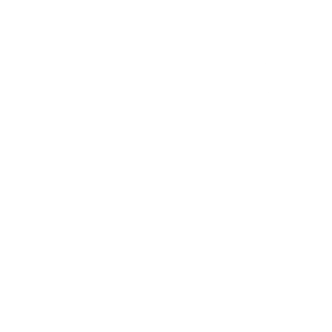 Seamless White Pattern on Transparent Background for Decorative Use