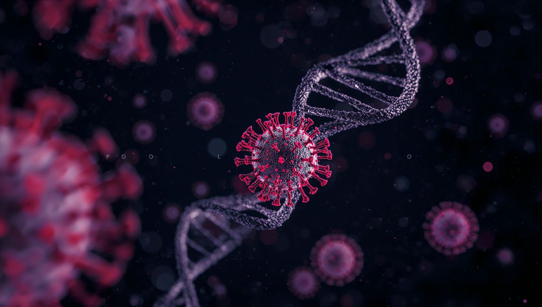 Visualizing COVID-19 Virus with DNA Strand in Nano World