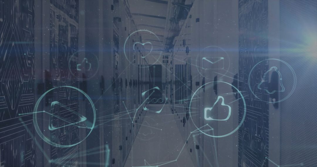 Digital Icons and Data Processing in Server Environment