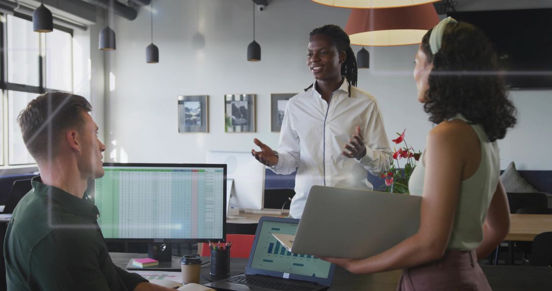 Collaboration and Teamwork in Open-Plan Office