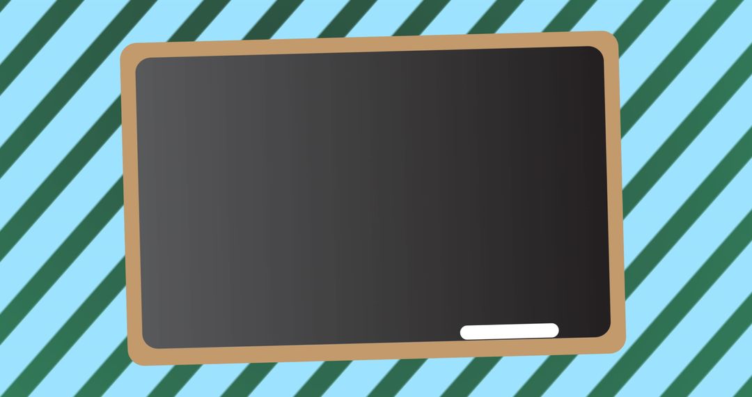 Retro Blackboard with Learning Concept Design