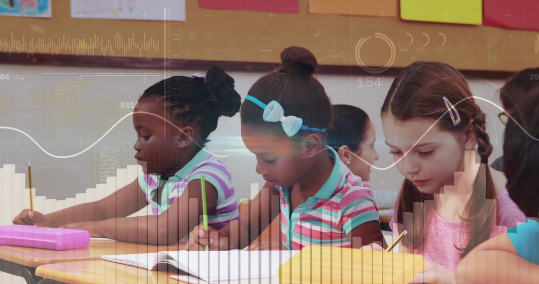 Diverse Children Engaged in Collaborative Classroom Learning