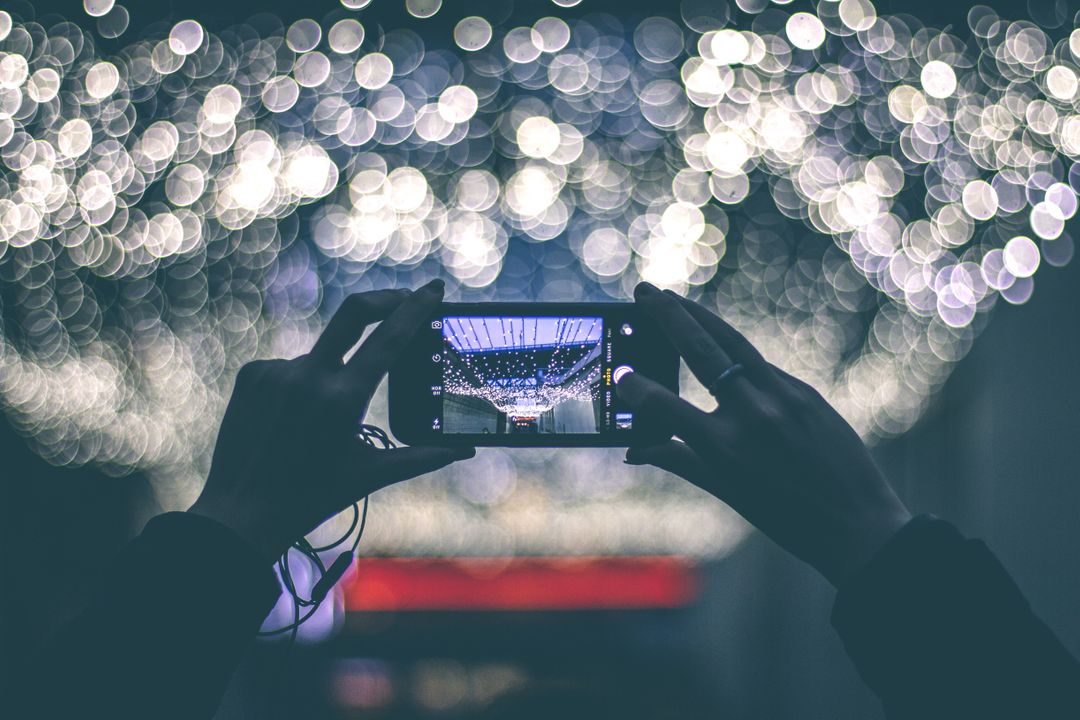 Capturing Bokeh Lights with Smartphone Camera - Free Images, Stock Photos and Pictures on Pikwizard.com