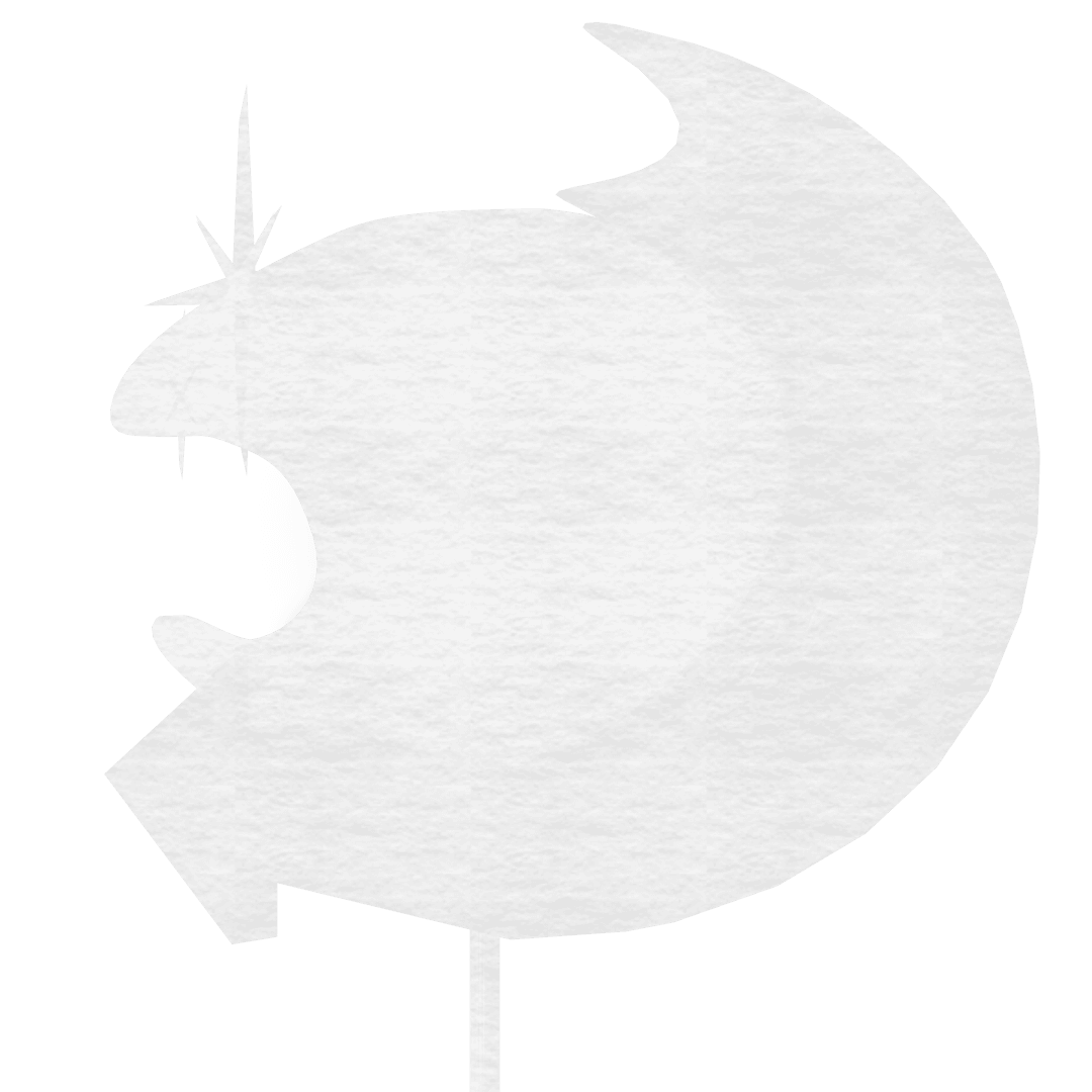 Transparent White Icon with Arrows on Seamless Background