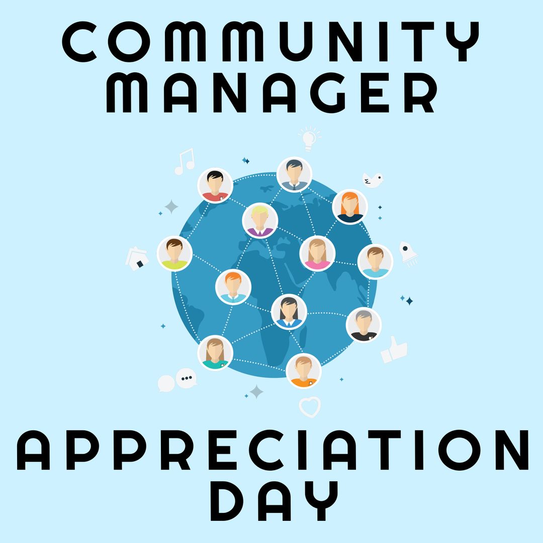 Global Network Connecting for Community Manager Appreciation - Download Free Stock Images Pikwizard.com