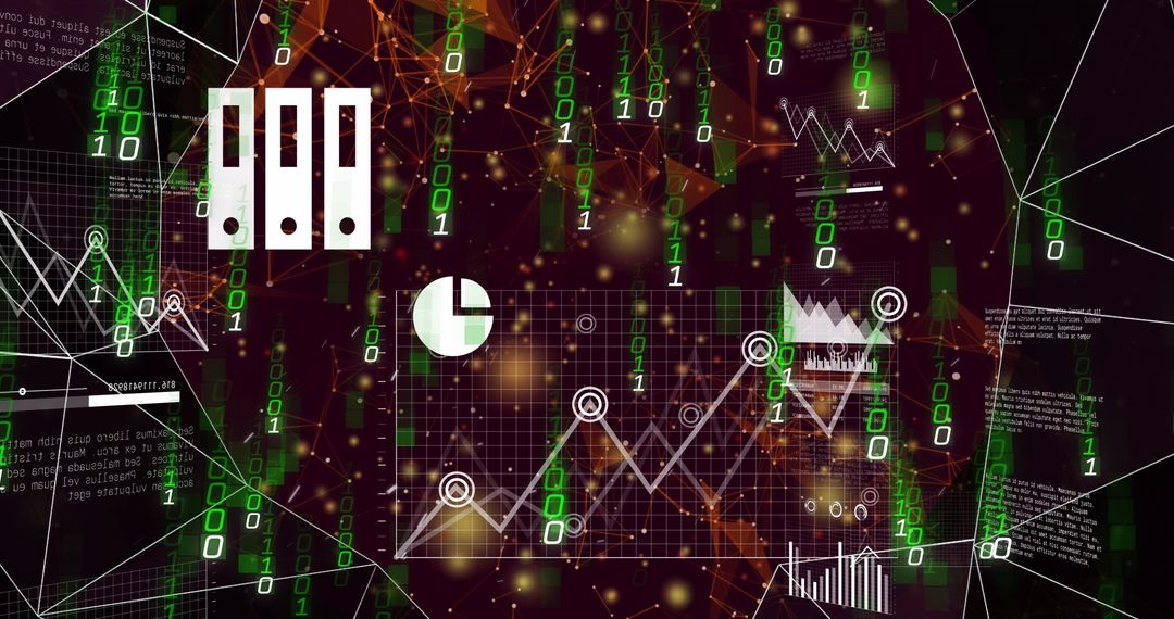 abstract digital interface with data analytics graphics - Free Images, Stock Photos and Pictures on Pikwizard.com