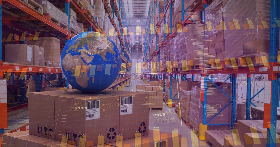 Global Logistics and Data Processing Conceptual Warehouse