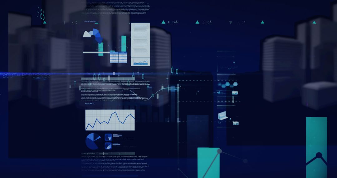 Data Processing in 3D Cityscape with Digital Interface