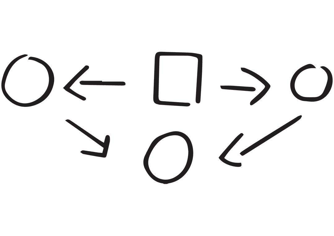 Abstract Flow Symbols and Arrows with Transparent Background