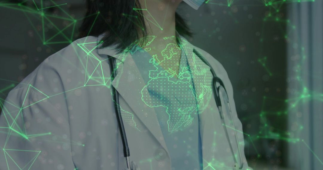 Masked Doctor Analyzing Global Digital Network in Medical Arena