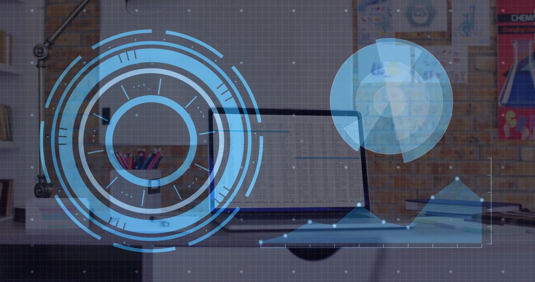 Advanced Data Processing with Holographic Interface in Office