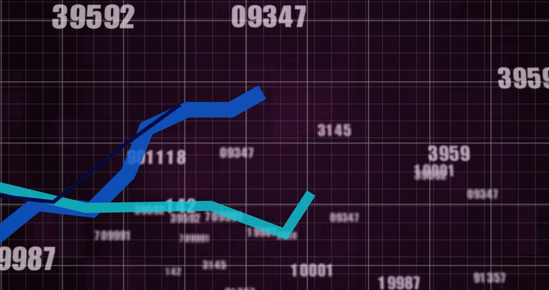 financial data visualization with grid and graph lines - Free Images, Stock Photos and Pictures on Pikwizard.com