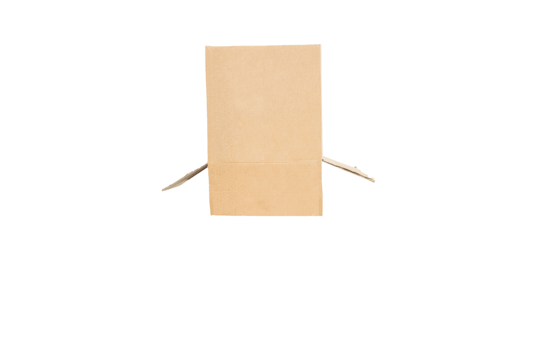 Cardboard Box Isolated on Transparent Background for Packaging Designs