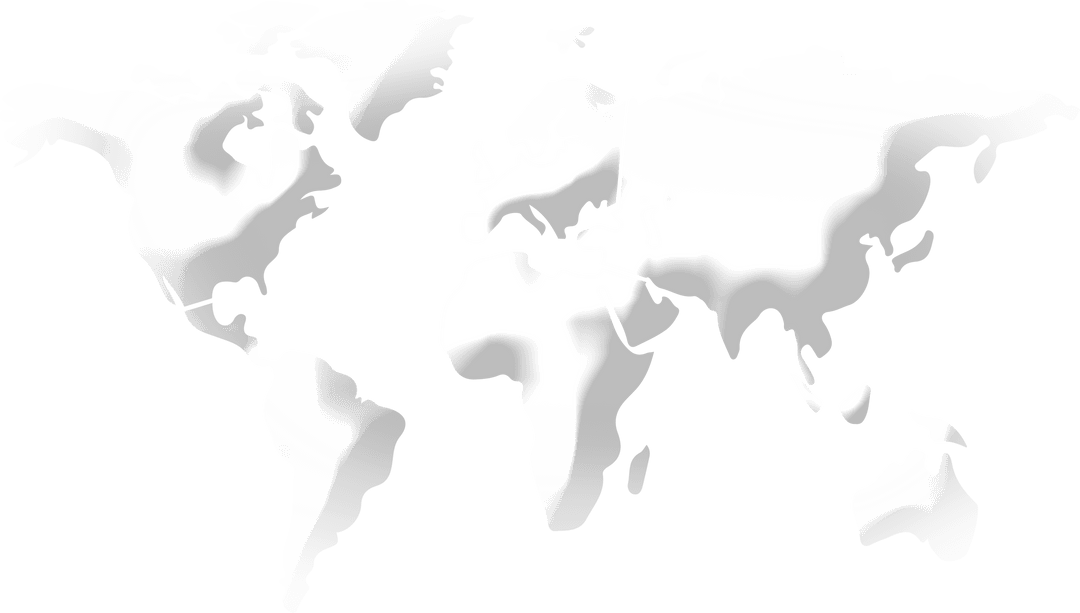 Transparent World Map in Monochrome Colors Offering Elegant Design