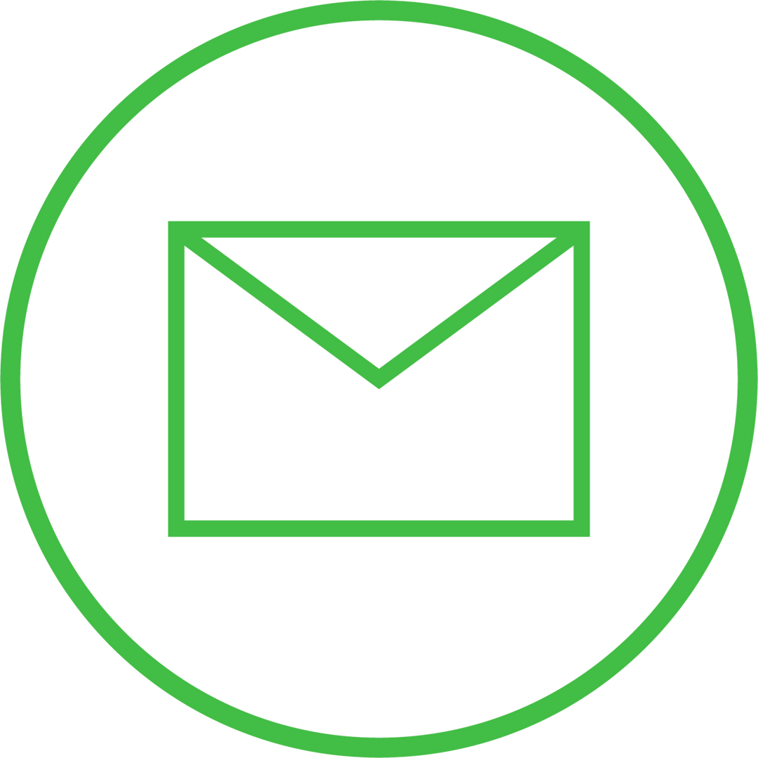 Green Envelope Icon with Circle on Transparent Background, Communication Symbol - Download Free Stock Images Pikwizard.com