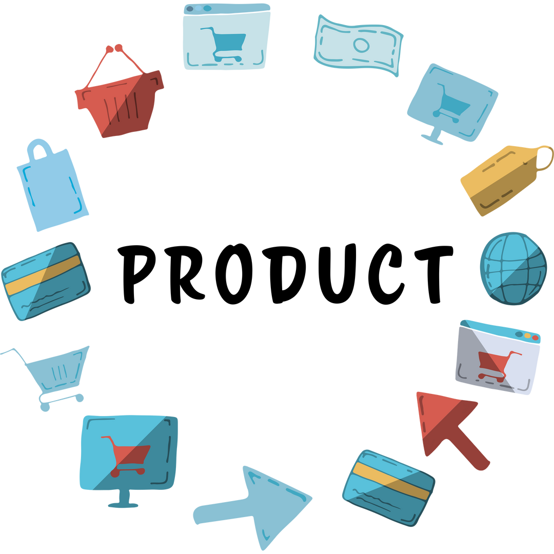 Round Arrangement of Shopping Icons on Transparent Background - Download Free Stock Images Pikwizard.com