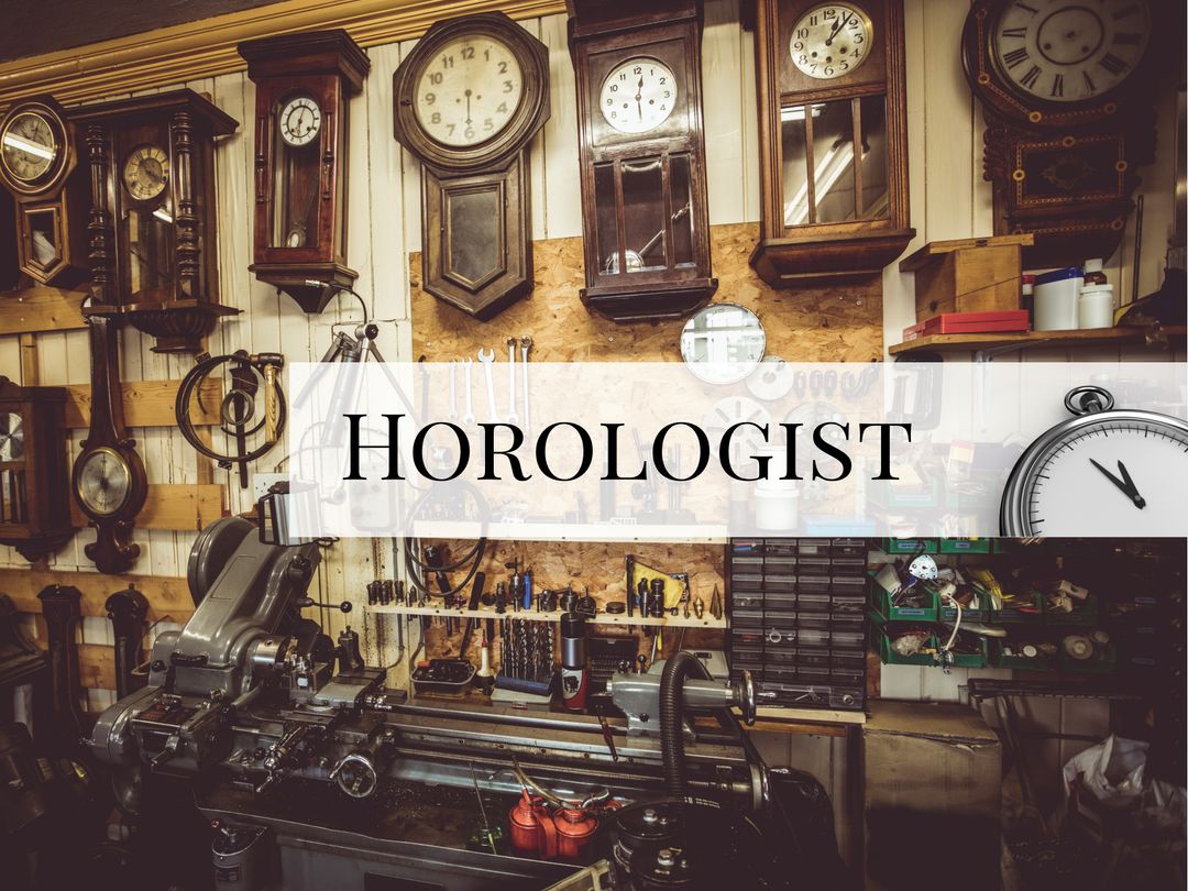 Vintage Horology Workshop Featuring Classic Clocks