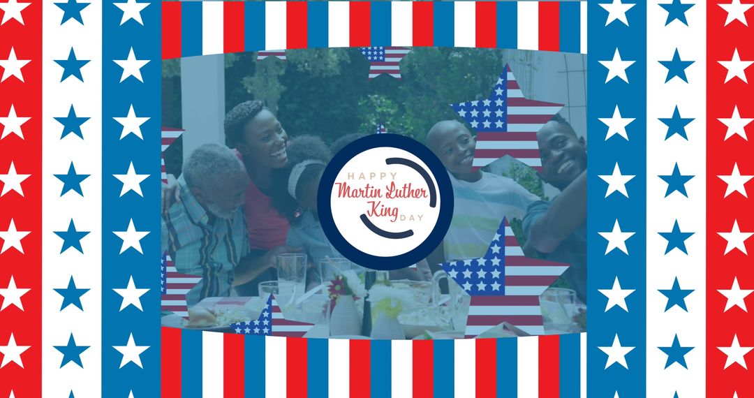 Happy Martin Luther King Jr. Day Celebration with Family Gathering