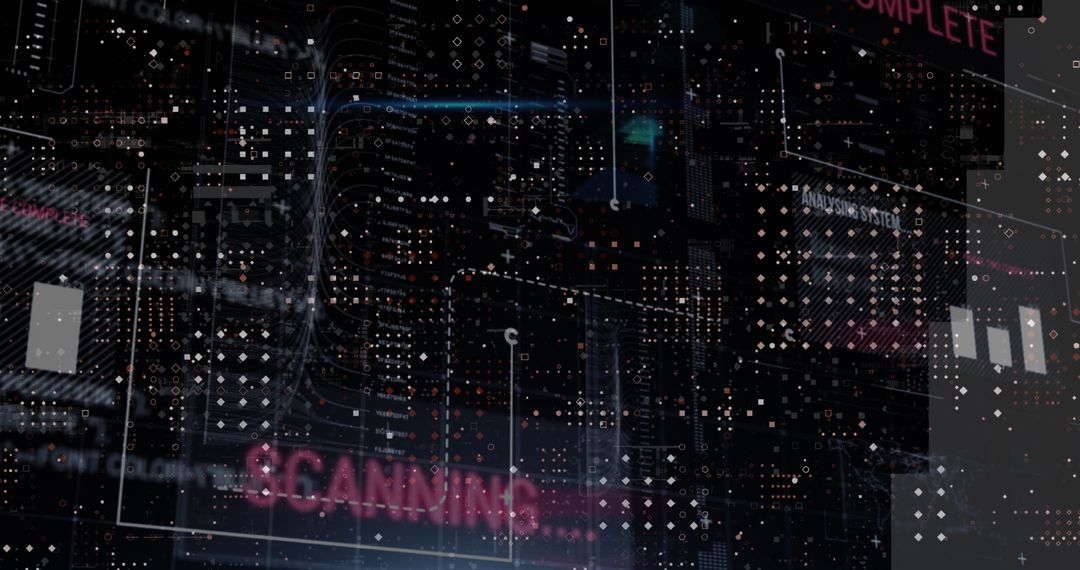 Futuristic Virtual HUD Display with Digital Scanning Interface - Free Images, Stock Photos and Pictures on Pikwizard.com