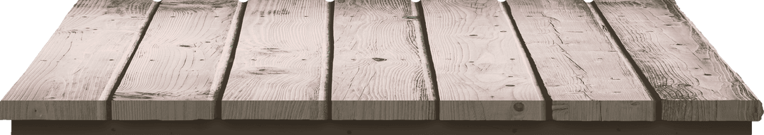 Wooden Bar Bridge with Transparent Background for Architecture Concepts