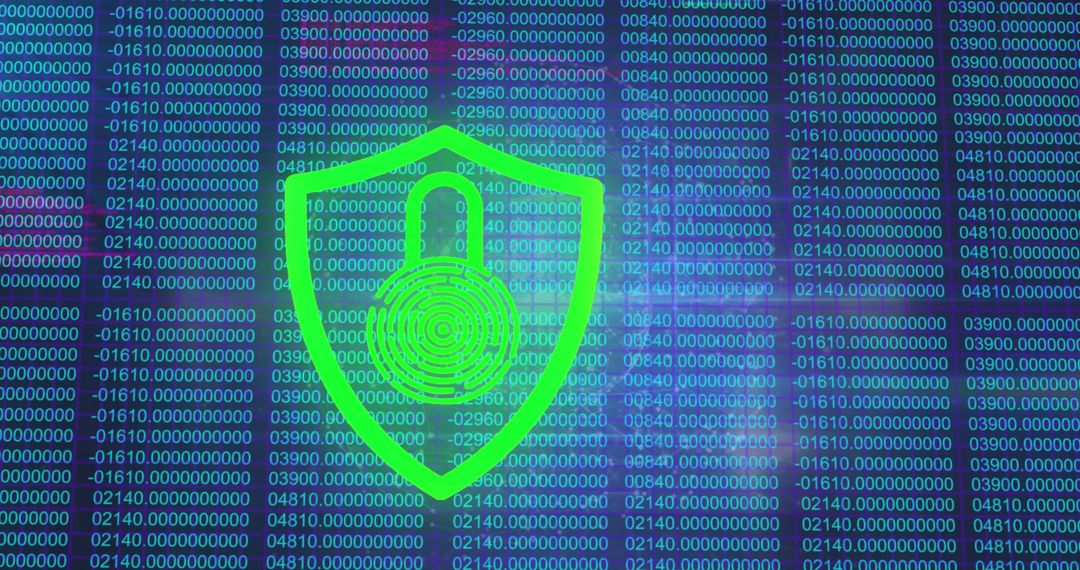 Digital Data Security with Encrypted Padlock Interface