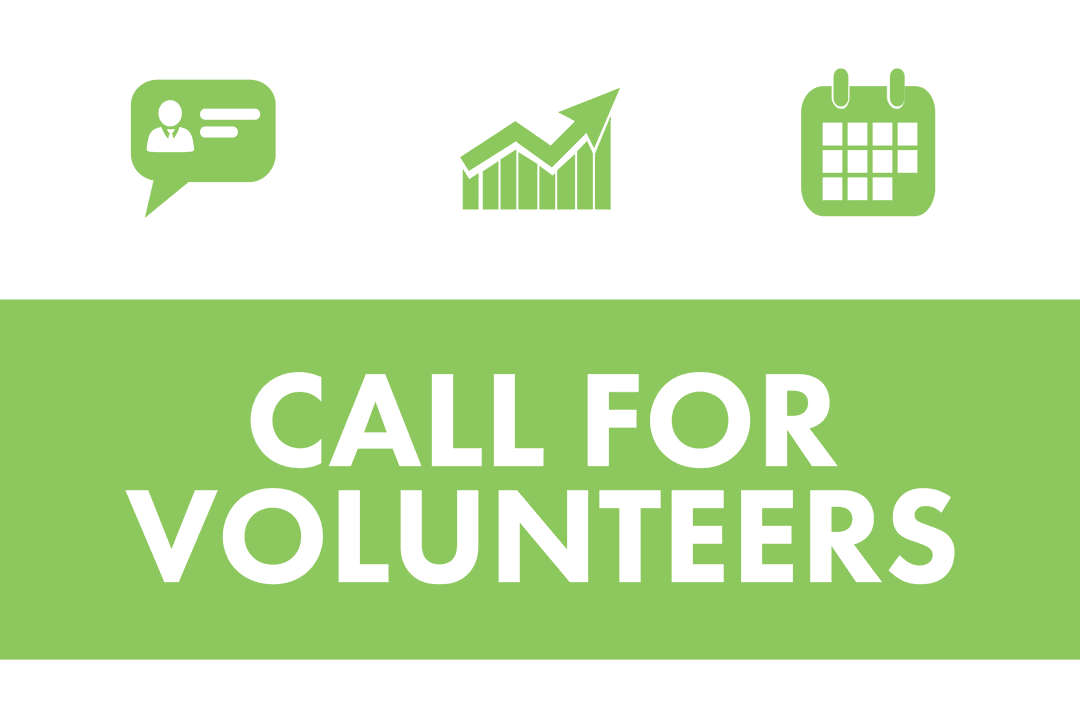 Volunteer Recruitment with Transparent Icons Design