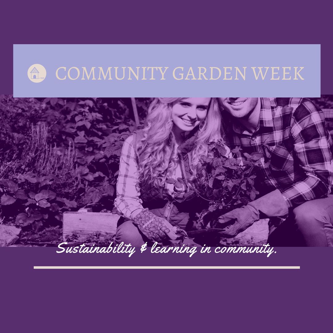 Community Garden Week Celebration with Passionate Gardening Couples