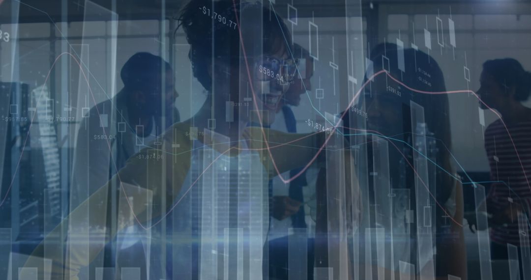 Digital Financial Data Overlay on Diverse Team Collaboration