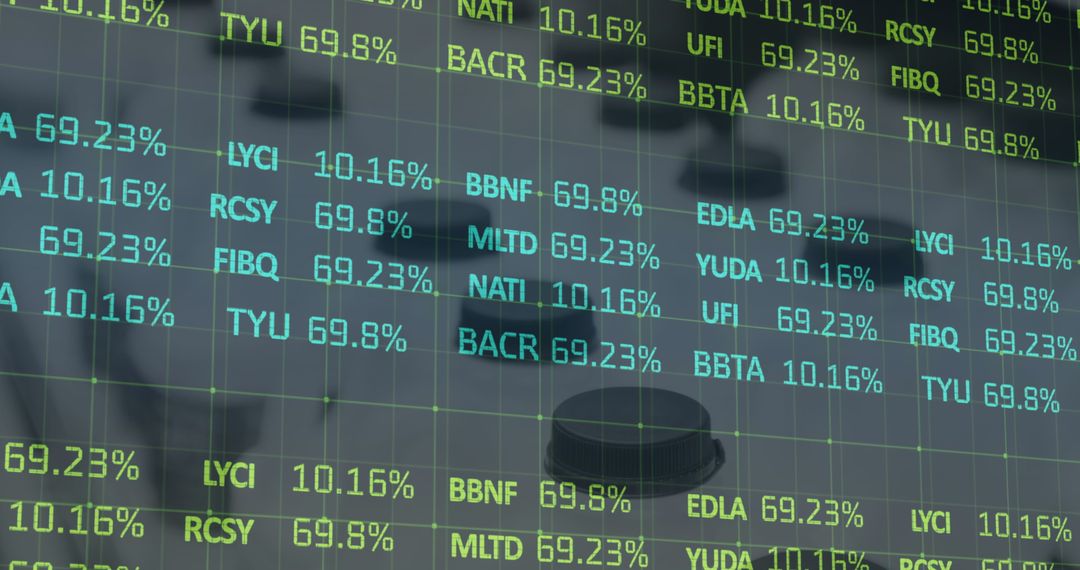 Digital Financial Data Overlay on Grocery Products in Store